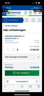 Nieuwe Michelin zomerbanden, Ophalen, Nieuw