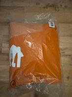 Thuisbezorgd jas/tas, Kleding | Heren, Jassen | Winter, Ophalen of Verzenden, Zo goed als nieuw, Oranje