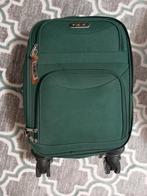 Donkergroene Bagage (koffer), Ophalen, Zo goed als nieuw, Uitschuifbare handgreep