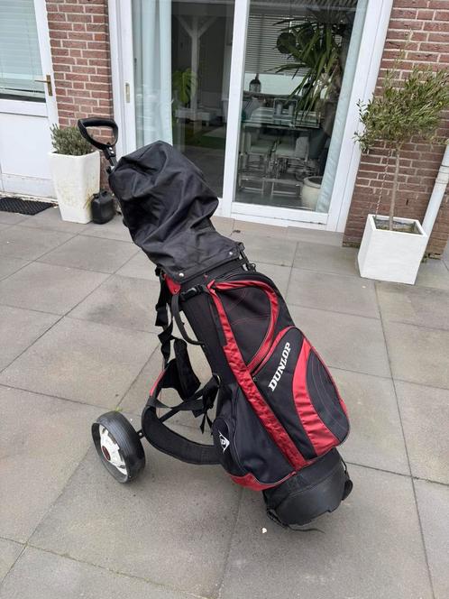 Volle golfset van Cougar + Dunlop trolly/tas ZGAN was €2000, Sport en Fitness, Golf, Zo goed als nieuw, Set, Overige merken, Ophalen