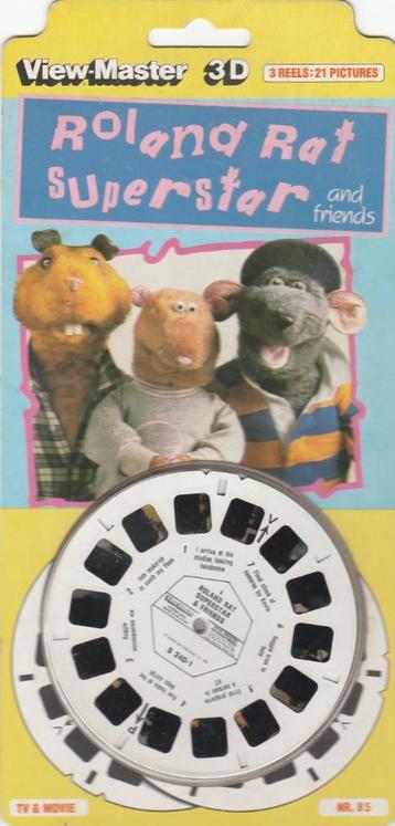 ZELDZAAM view master ROLAND RAT SUPERSTAR D240 viewmaster beschikbaar voor biedingen
