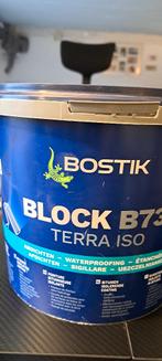 Bostik block B731 terra iso en Bostik B734 top coating 5L, Doe-het-zelf en Verbouw, Overige materialen, Nieuw, Minder dan 5 m²