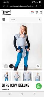 BYKAY Stretchy Deluxe Draagdoek Grijs - Nieuwstaat!, Overige merken, Draagdoek, Nieuw, Ophalen of Verzenden