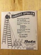 BATA - Ladders ophalen - Advertentie uit Tijdschrift 1941, Verzamelen, Overige Verzamelen, Ophalen of Verzenden, Gebruikt
