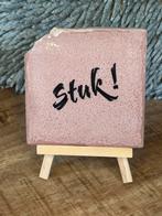 Tekst tegeltje, Huis en Inrichting, Woonaccessoires | Tekstborden en Spreuken, Ophalen of Verzenden, Zo goed als nieuw