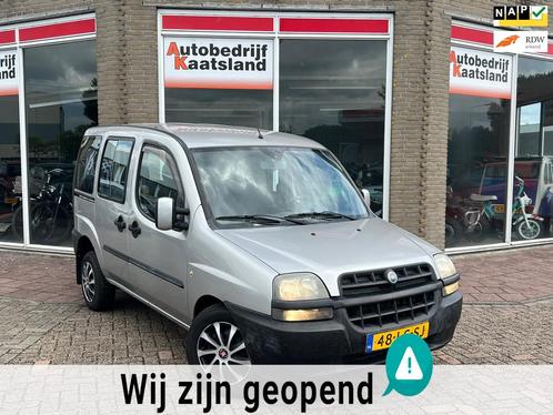 Fiat Doblò 1.6-16V ELX - Trekhaak - Hoogzitter -, Auto's, Fiat, Bedrijf, Te koop, Doblo, ABS, Airbags, Centrale vergrendeling