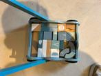 Houten Duwwagen met Blokken, Kinderen en Baby's, Speelgoed | Houten speelgoed, Ophalen, Zo goed als nieuw, Duw- of Trekspeelgoed