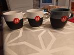 DE douwe egberts koffie mokken., Huis en Inrichting, Keuken | Servies, Ophalen of Verzenden, Gebruikt, Overige stijlen, Kop(pen) en/of Schotel(s)
