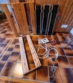 Infrarood sauna lampen (3 stuks) – incl. besturing, Ophalen of Verzenden, Gebruikt, Onderdelen