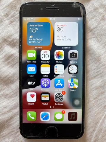Iphone 7 32gb (screen not original, button broken) beschikbaar voor biedingen