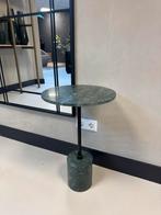 3 Groene Marmeren Bijzettafels, 45 tot 60 cm, Overige materialen, Minder dan 55 cm, Rond