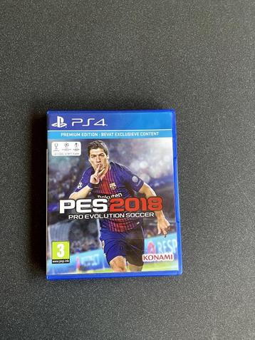 PRO EVOLUTION SOCCER 2018 (PES) beschikbaar voor biedingen
