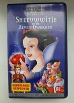 Walt Disney VHS videoband Sneeuwwitje en de zeven dwergen, Alle leeftijden, Ophalen of Verzenden, Zo goed als nieuw, Tekenfilms en Animatie