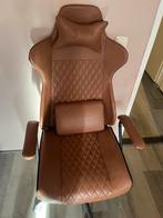 Ergonomisch bureau/game stoel, Ophalen, Gebruikt, Bruin, Bureaustoel