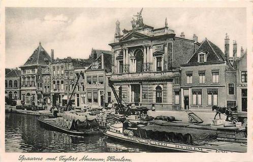 (377-532-007) Haarlem Spaarne met Teylers Museum, Verzamelen, Ansichtkaarten | Nederland, Noord-Holland, Verzenden