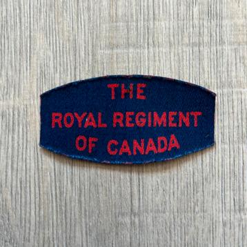 Canvas Royal Regiment of Canada titel beschikbaar voor biedingen