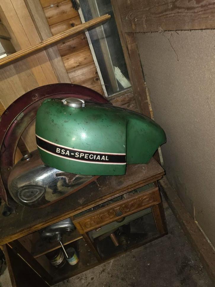 BSA Tank Caferacer Project - AJS Matchless Norton Triumph, Motoren, Onderdelen | Oldtimers, Ophalen of Verzenden