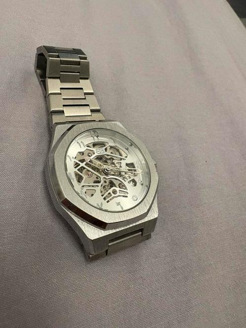 Automatisch horloge te koop, Sieraden, Tassen en Uiterlijk, Horloges | Dames, Zo goed als nieuw, Overige merken, Staal, Ophalen