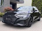 Audi A3 Sportback 35 TFSI S-Line Black Edition Led Carplay V, 4 cilinders, 150 pk, Leder en Stof, Zwart