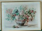 Bloemstuk in vaas,Verkerke,Mylène de Kleijn,Aquarelprint, Antiek en Kunst, Ophalen of Verzenden