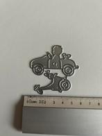 Snijmal kindje in auto en aanhanger, Hobby en Vrije tijd, Kaarten | Zelf maken, Ophalen of Verzenden, Nieuw, Overige thema's, Pons of Mal