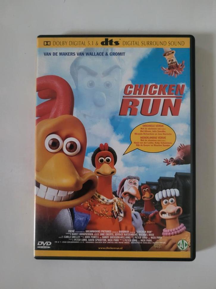 Chicken Run DVD - Nieuwstaat!, Cd's en Dvd's, Dvd's | Actie, Zo goed als nieuw, Actiekomedie, Alle leeftijden, Ophalen of Verzenden