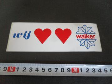 sticker Wij houden van WALKER  Deurne  Tent Tenten beschikbaar voor biedingen