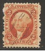 USA revenue zegel 2 cts, Postzegels en Munten, Postzegels | Thematische zegels, Verzenden, Gestempeld, Overige thema's