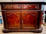 Klassiek wortelnoten houten dressoir – 162 x 50 x 90 cm, Ophalen, 150 tot 200 cm, Zo goed als nieuw, Klassiek / Louis-Philippe (Empire-invloed
