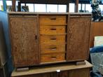 Houten bureau retro, Huis en Inrichting, Complete inboedels, Ophalen, F, N, F