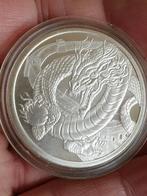 World of Dragons,  Chinese Wall, 1 oz .999 zilver (3-6), Ophalen of Verzenden, Zilver