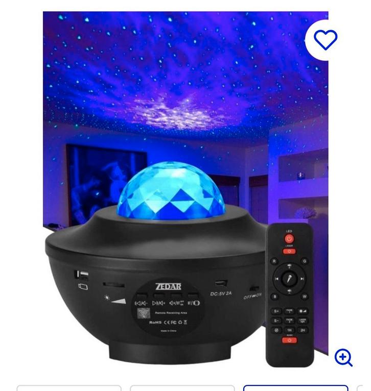 Sterrenhemel Projector met Afstandsbediening, Kinderen en Baby's, Kinderkamer | Inrichting en Decoratie, Gebruikt, Lamp, Ophalen of Verzenden