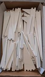 60x Duraline plankdragers Dubbel wit extra zwaar en  stevig., Gebruikt, Ophalen