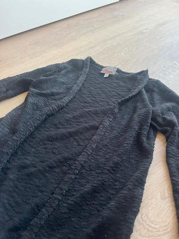 Zwart vest maat 122 - Blue Queen beschikbaar voor biedingen