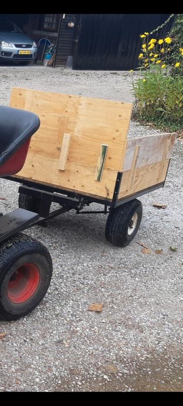Kiepkar kipper kiepertje voor skelter of zitmaaier trekker  beschikbaar voor biedingen