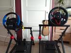 2 x playstation 4 race stuur met standaard, Spelcomputers en Games, Ophalen of Verzenden, Zo goed als nieuw, PlayStation 4