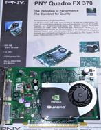 PNY NVIDIA Quadro FX370 256MB DDR2 PCI-E  DVI & VGA 8500 GT, Computers en Software, Videokaarten, PCI-Express 2, Ophalen of Verzenden