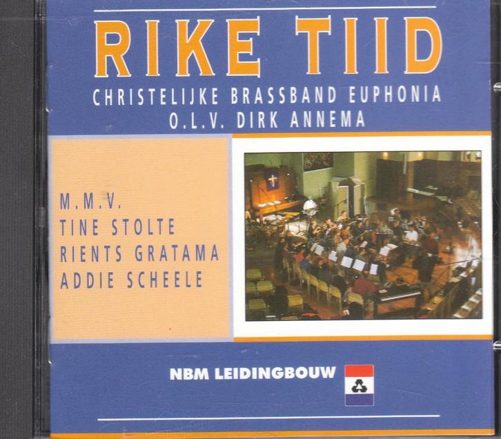 Hafabra- Brass Band Euphonia - Rike Tiid, Cd's en Dvd's, Cd's | Instrumentaal, Zo goed als nieuw, Verzenden