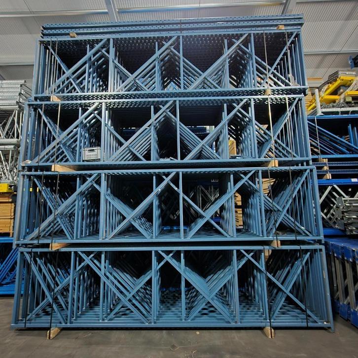 Gebruikte Hovuma Palletstelling 450-107cm/270 cm 3500Kg, Zakelijke goederen, Kantoor en Winkelinrichting | Magazijn, Stelling en Opslag