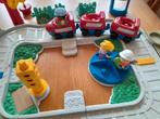 Fisher Price schoolbus en treinstation, Kinderen en Baby's, Speelgoed | Fisher-Price, Ophalen, Speelset, Met geluid