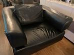 Gebruikte leren fauteuil, Huis en Inrichting, Fauteuils, Ophalen, Gebruikt, Leer, 75 tot 100 cm