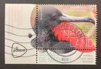 2024 Modern Ned Vogels Bonaire nvph 4171 hoek Am Fregatvogel, Postzegels en Munten, Verzenden, Na 1940, Gestempeld