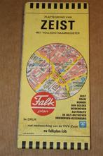 Oude Falk Plattegrond - Zeist - Circa 1980, Gelezen, Ophalen of Verzenden, Landkaart, 1800 tot 2000