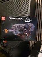 Creative idea , schip in fles , Mould king  , lego, Ophalen of Verzenden, Nieuw