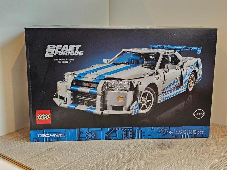 SALE: LEGO Technic 42210 Nissan Skyline GT-R (R34) F & F., Kinderen en Baby's, Speelgoed | Duplo en Lego, Nieuw, Lego, Complete set