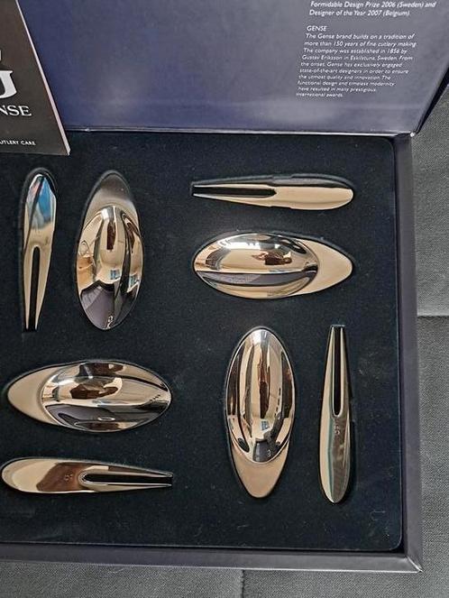 Amuseset van gense. Zilver., Huis en Inrichting, Keuken | Bestek, Nieuw, Ophalen