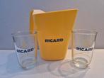 Ricard setje (B), Verzamelen, Glas en Borrelglaasjes, Ophalen of Verzenden, Zo goed als nieuw