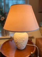 Vintage keramiek Tafellampen + kap prijs voor twee, Huis en Inrichting, Lampen | Tafellampen, Vintage, aardewerk, keramiek, landelijk