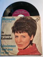 single Manuela SCHWIMMEN LERNT MAN IM SEE hit uit 1964, Gebruikt, 7 inch, Single, Ophalen of Verzenden