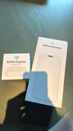 Apple AirPort Extreme + Apple AirPort Express base station, Ophalen of Verzenden, Zo goed als nieuw, Apple